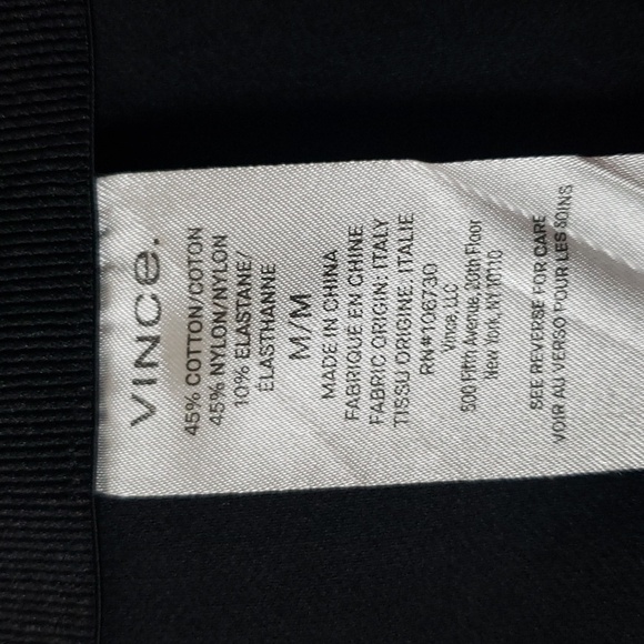 Vince Stitch-Front Seam Leggings, Color, Coastal Blue, Size M - Picture 13 of 17